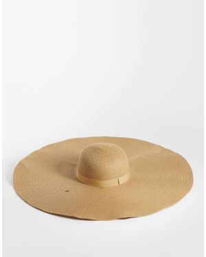 ASOS Oversized Straw Hat - Natural