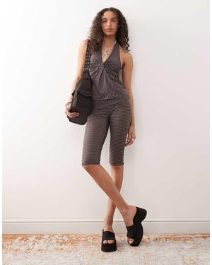 Collusion Yoga Capris - Natural