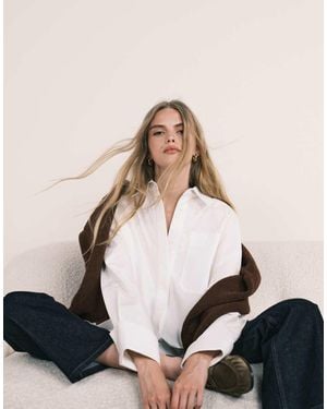 ASOS Camicia Oversize Bianca - Neutro
