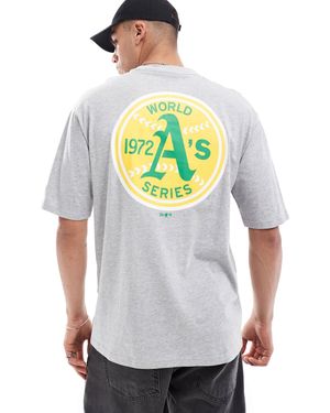 KTZ – oakland athletics – world series – t-shirt - Grau