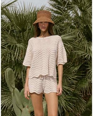 4th & Reckless T-Shirt Da Mare - Verde