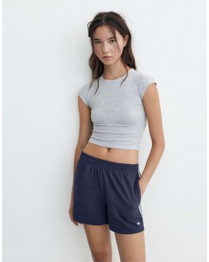Pull&Bear – sport-shorts - Blau