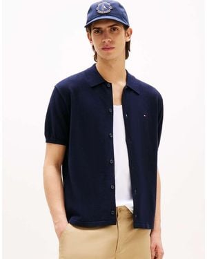 Tommy Hilfiger Cotton Overshirt - Blue
