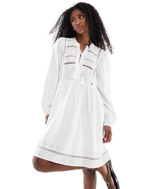 Accessorize Long Sleeve Kaftan - White