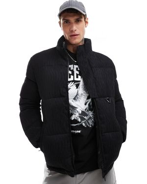 Sixth June – strukturierte steppjacke - Schwarz