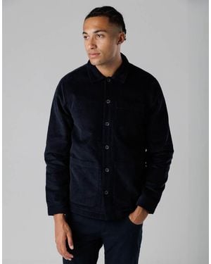 French Connection Cord Button Up Jacket - Black