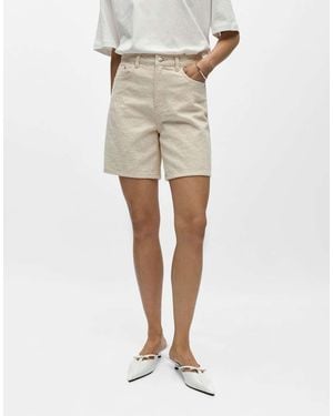 Object Denim Shorts - Natural