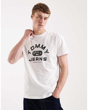 Tommy Hilfiger Gym Logo T-shirt - White