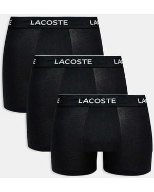 Lacoste 3pack Boxer Briefs - Black