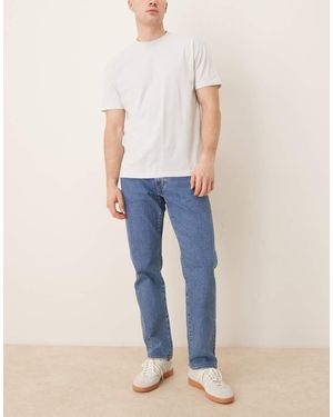 Abercrombie & Fitch Vintage Straight Leg Jeans - Blue