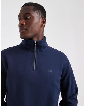Levi's Original - sweat à col zippé - Bleu