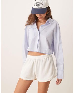 Nike Chill Waffle Knit Shorts - White