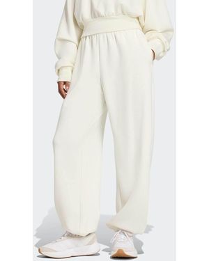 adidas Originals Soft Lux Loose Pant - White