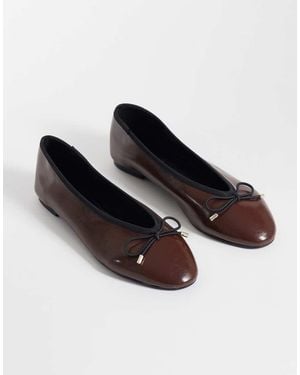 ASOS Lola Soft Bow Detail Ballet Flats - Multicolour