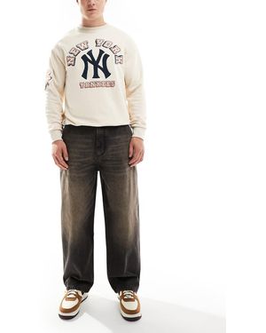 Pull&Bear Jeans Met Skater Pasvorm - Wit