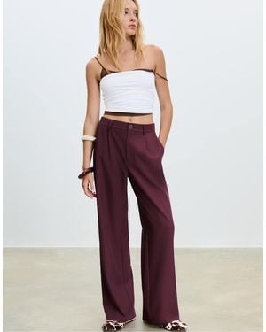 Stradivarius – elegante hose - Rot