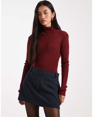 ASOS Micro Mini Skirt - Red