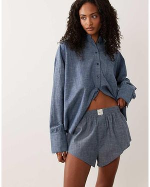 Calvin Klein Short Co-Ord - Blue