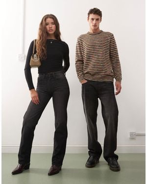 Cheap Monday Anti Straight Leg Jeans - Black