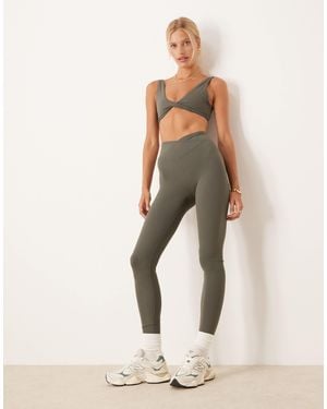 Tala Dayflex Wrap High Waisted legging - Natural