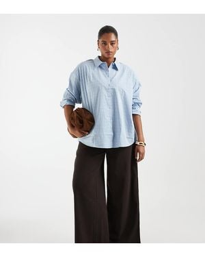 Vero Moda Oversized Shirt - Blue