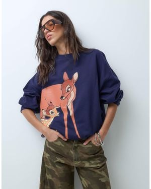 ASOS Disney sweatshirt mit disney-klassik-print - Blau