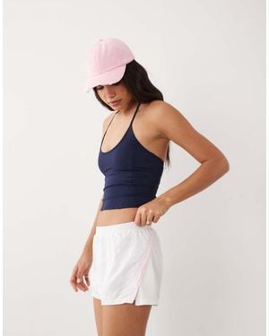 Cotton On Active Woven Micro Shorts - Blue