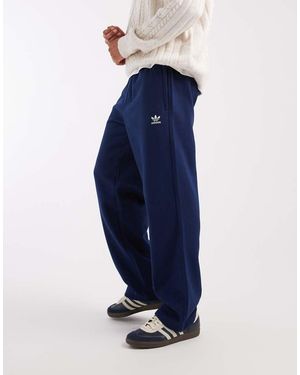 adidas Originals Trefoil Essentials Open Hem Trousers - Blue