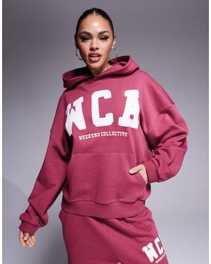 ASOS Weekend collective – kapuzenpullover - Pink