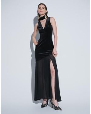TFNC London Vestito Maxi - Nero