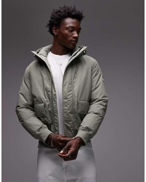 Tommy Hilfiger City Bomber Jacket - Grey