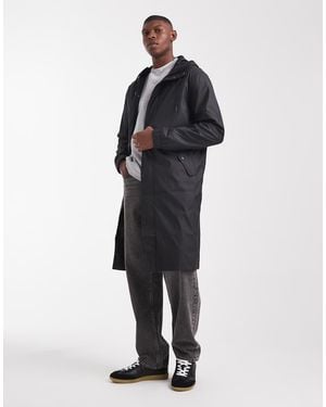 ASOS Longline Windbreaker - Blue