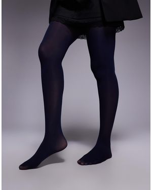 ASOS Collants 40 deniers - marine foncé - Bleu