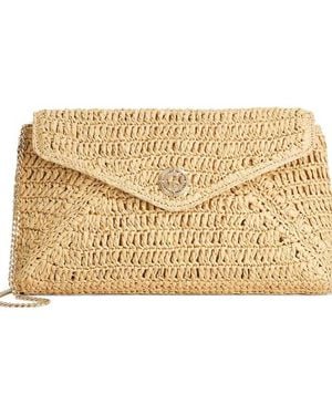 Dune Essentials Clutch Bag - Natural