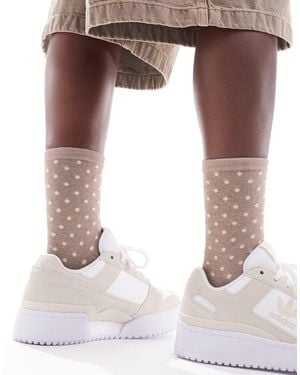 Pieces Piece Glitter Sock - Brown