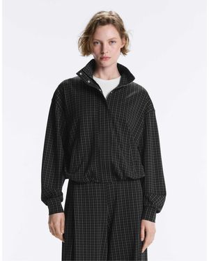 Oysho – jacke aus pikee - Schwarz