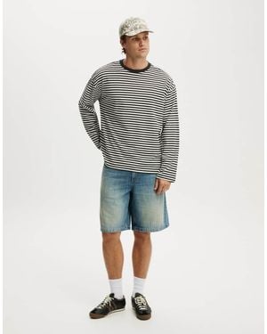 Cotton On Baggy Denim Short - Grey