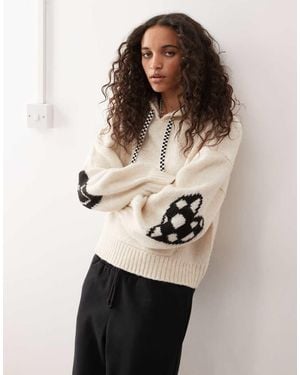 Vans Kawaii Jumper Hoodie - Natural