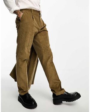 Shelby and Sons Shelby And Sons Pollard Suit Trouser - Brown