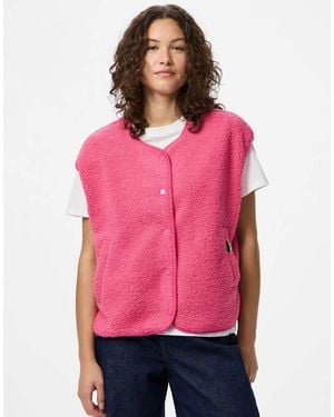 Pieces Vest - Pink