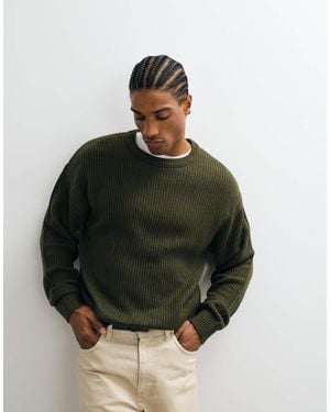 JJ Rebel – strukturierter pullover - Grün