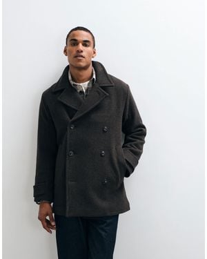 Abercrombie & Fitch Veste oversize en mélange - Bleu