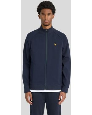 Lyle & Scott Mid Layers Fly Fleece Track Jacket - Blue