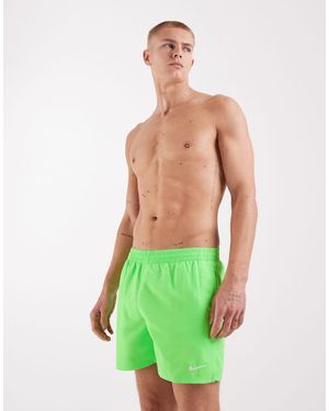 Nike Nike 5 Inch Volley Swim Shorts - Green
