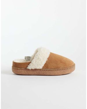 Sorel Nakiska Slipper Met Sherpa-Voering - Wit
