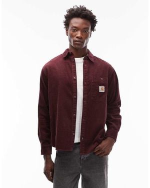 Carhartt Flint Cord Shirt - Red