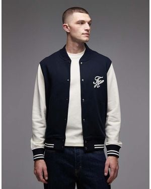 Tommy Hilfiger Script Colour Block Jacket - Grey