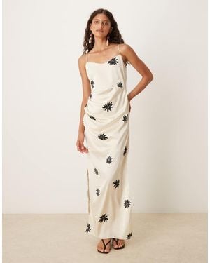 Aware Maxi Slip Dress - Natural