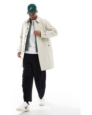 Polo Ralph Lauren Cappotto Foderato Color Grigio Pietra Con Logo A Forma Di Scudo - Multicolore