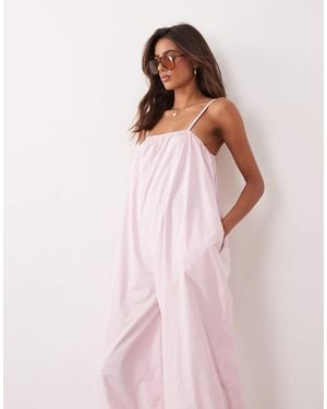 ASOS Balloon Leg Jumpsuit - Pink